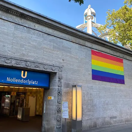 Nollendorf - 1 Separate Bedroom And 1 Living With Sofa Bed In Motzstrasse 公寓 柏林